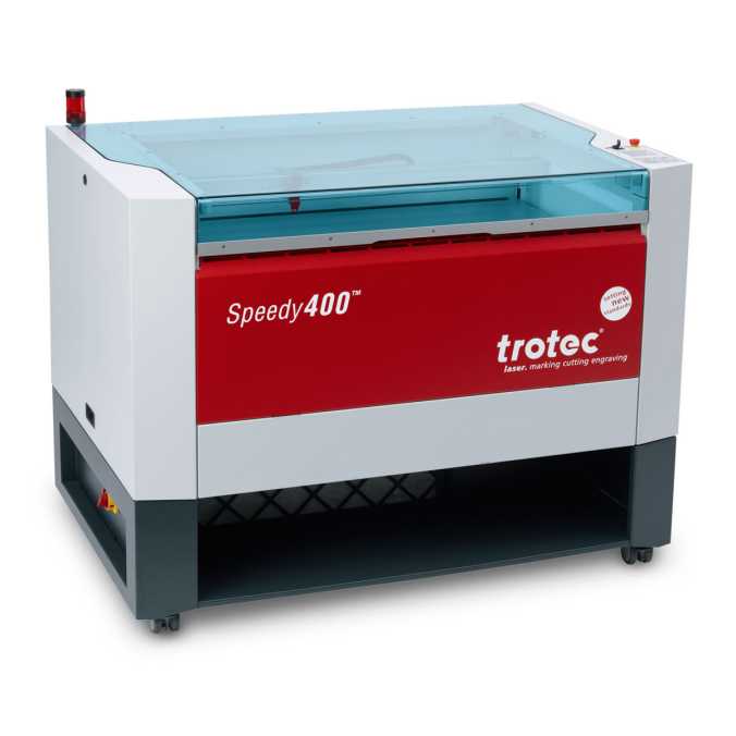 Enlarged view: Trotec Speedy 400 laser engraving and cutting machine